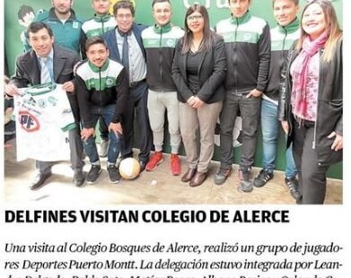 Delfines visitan Colegio Bosques de Alerce