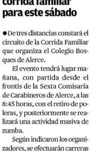 anuncio corrida familiar