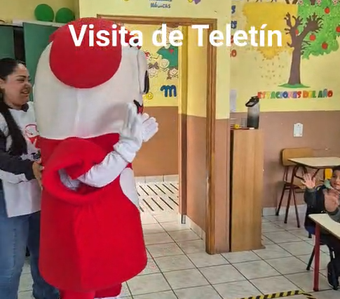 Visita de Teletín
